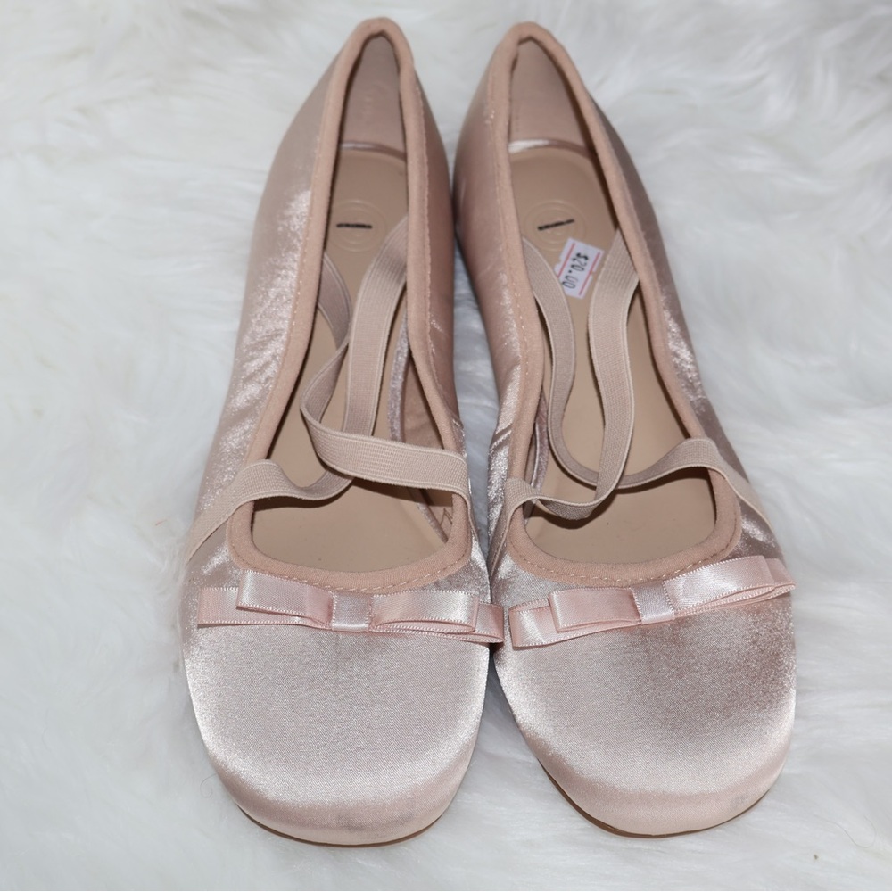 Elegant Pink Ballet Flats